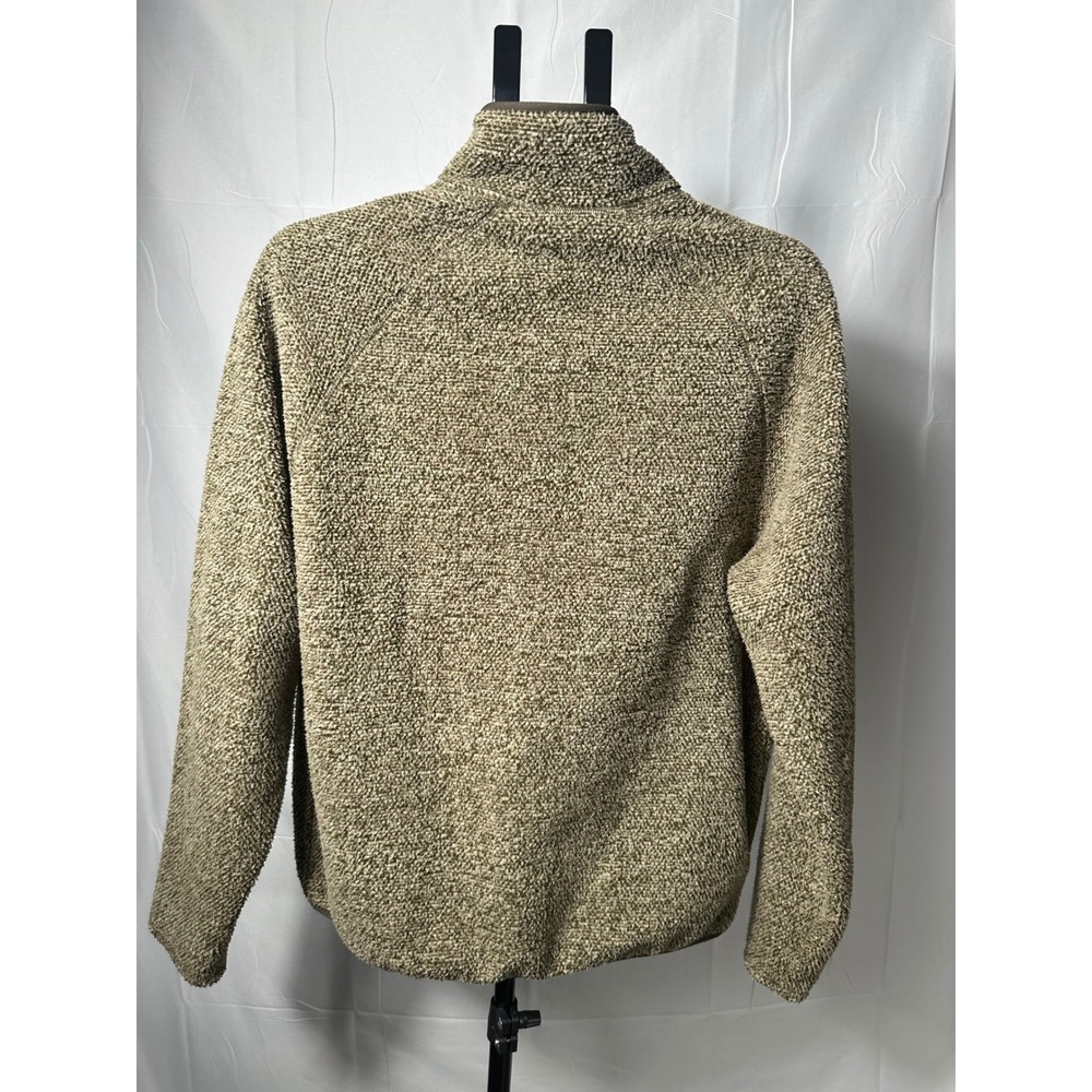 Woolrich Mens Full Zip Pile Fleece Jacket Olive Green 16411 M - Picture 3 of 7